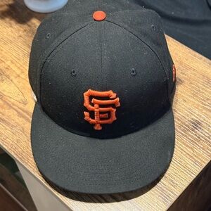 MLB Black 59FIFTY Fitted Baseball Cap